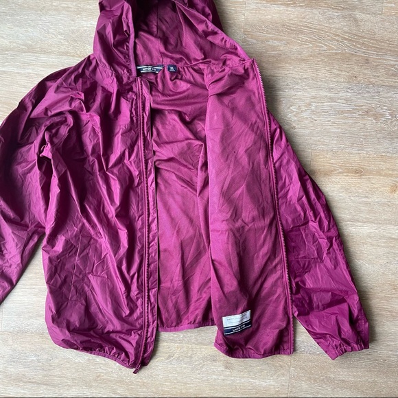 Lands’ End Kid’s Packable Waterproof Rain Jacket - Picture 5 of 11